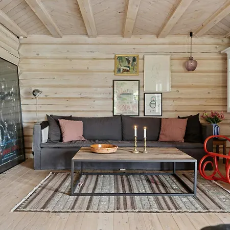Charming Log House By Fjord And Fields * Vig